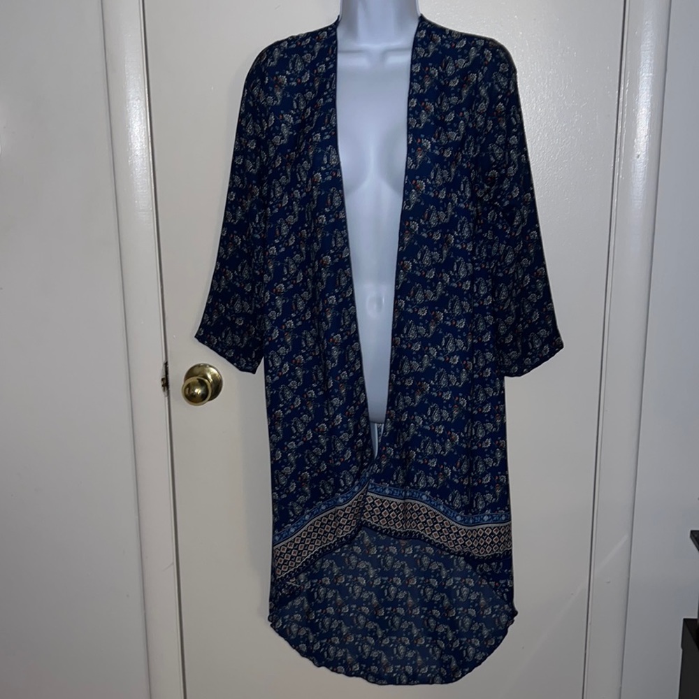 🌹Paisley floral kimono